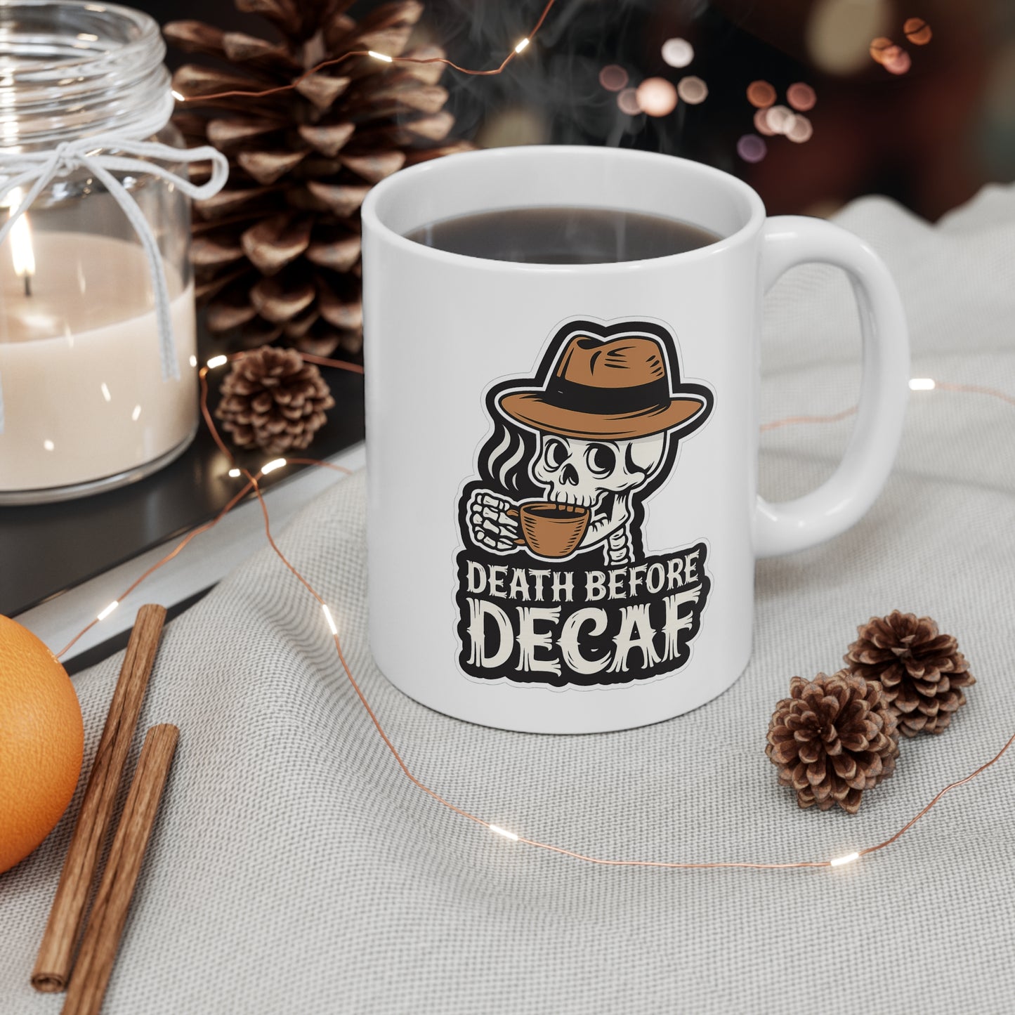 Death Before Decaf 11oz Mug
