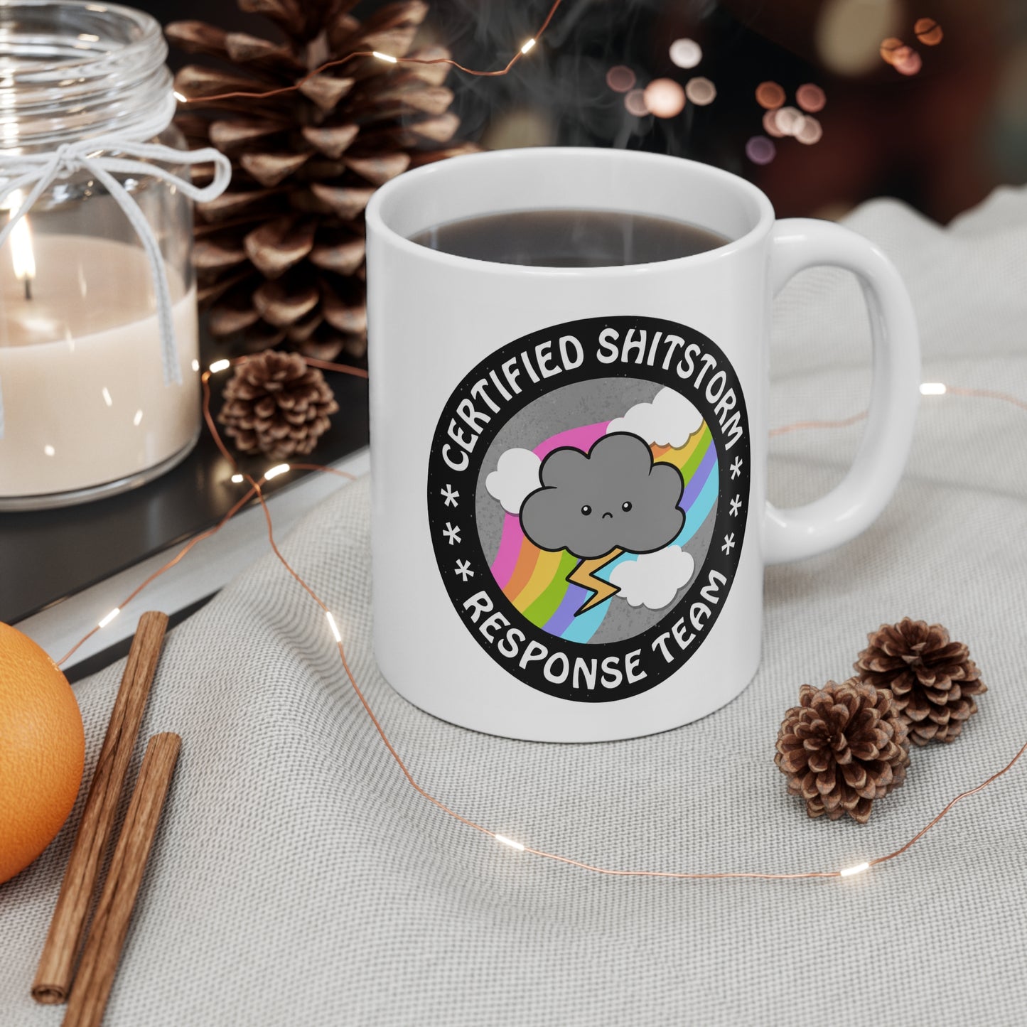 Certified Shitstorm Response Team 11 oz. Mug