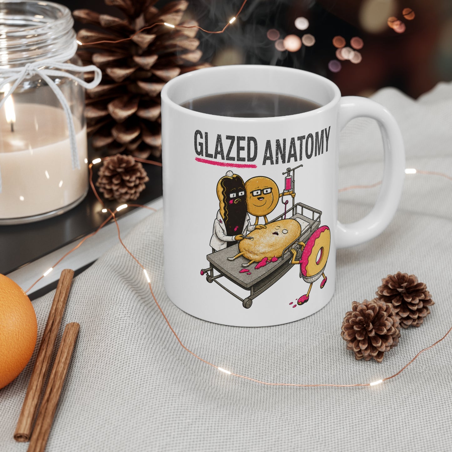 Glazed Anatomy 11 oz. Mug