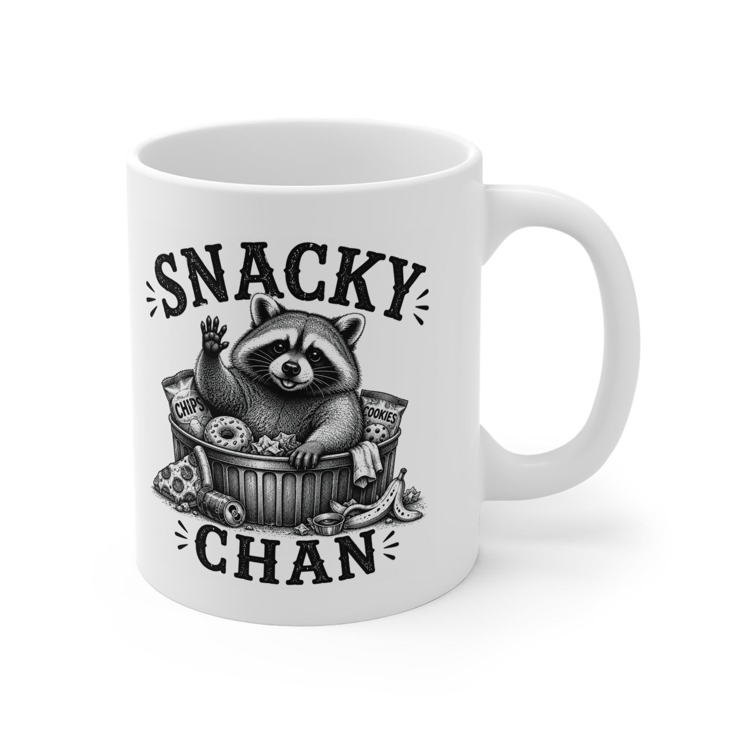 Snacky Chan 11 oz. Mug