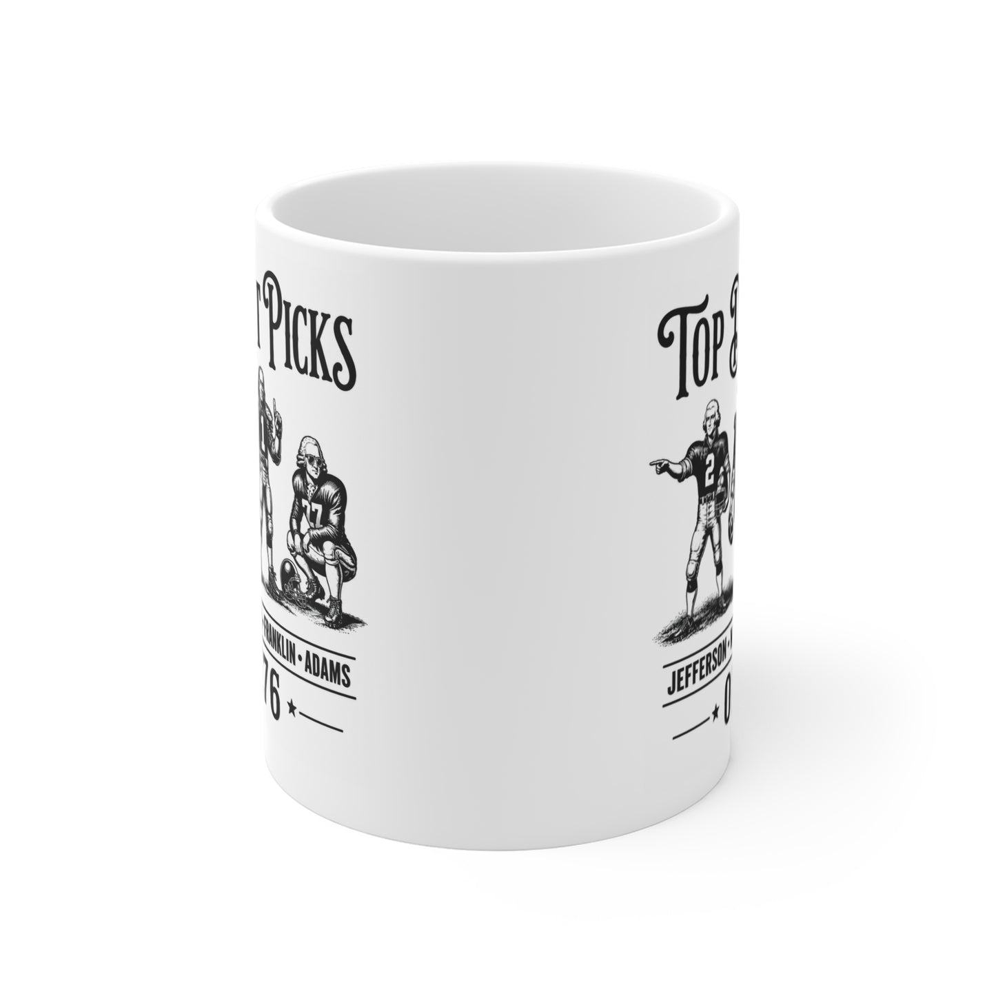 The Draft Picks of 1776 11 oz. Mug