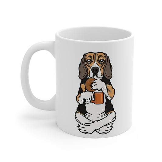Beagle and The Bagel 11 oz. Mug