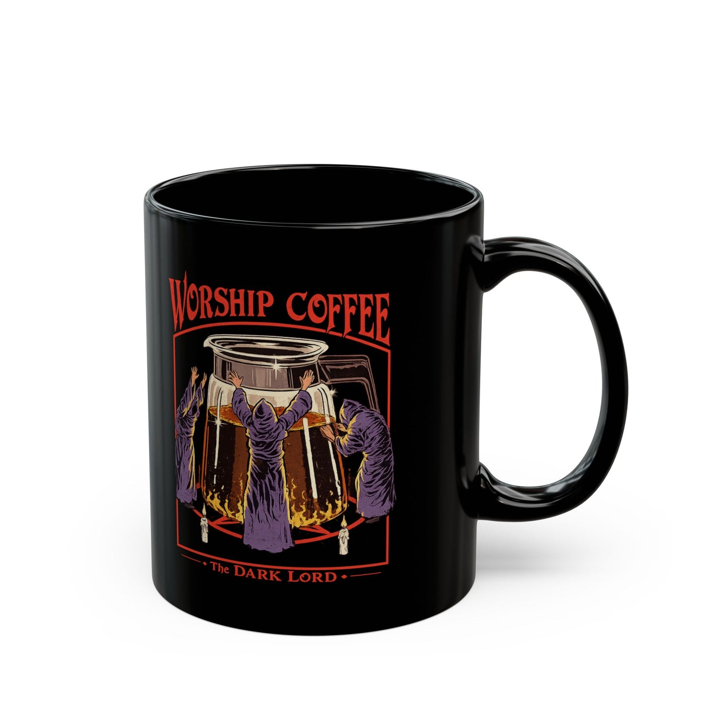 Worship Coffee The Dark Lord Black Mug (11oz, 15oz)
