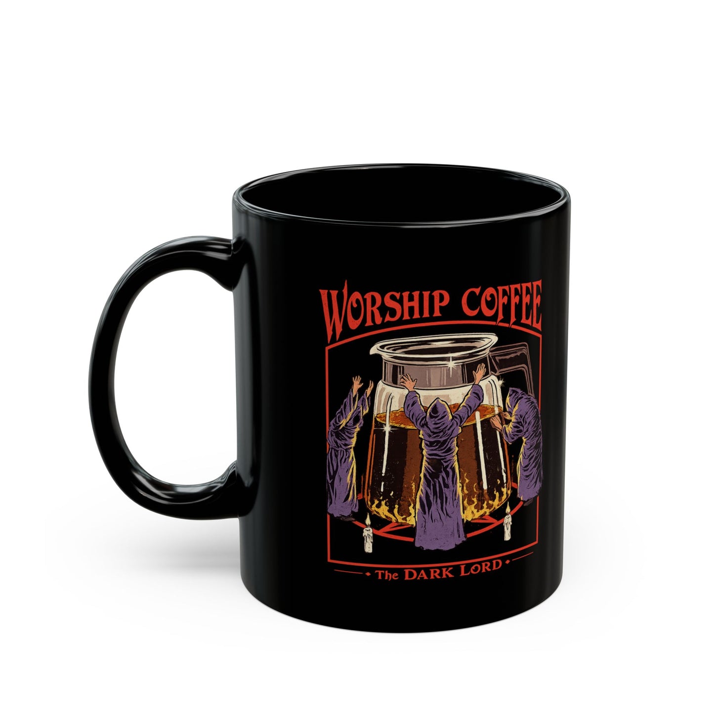 Worship Coffee The Dark Lord Black Mug (11oz, 15oz)