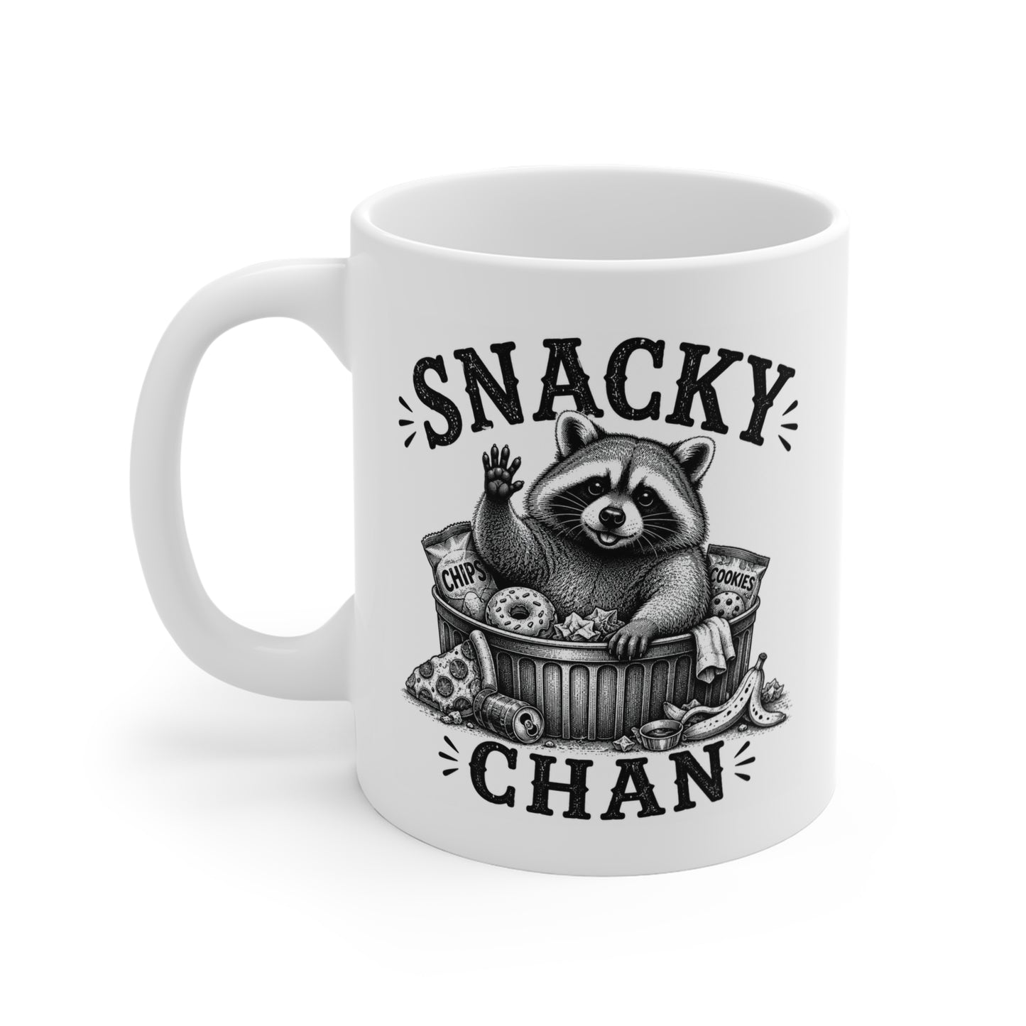 Snacky Chan 11 oz. Mug