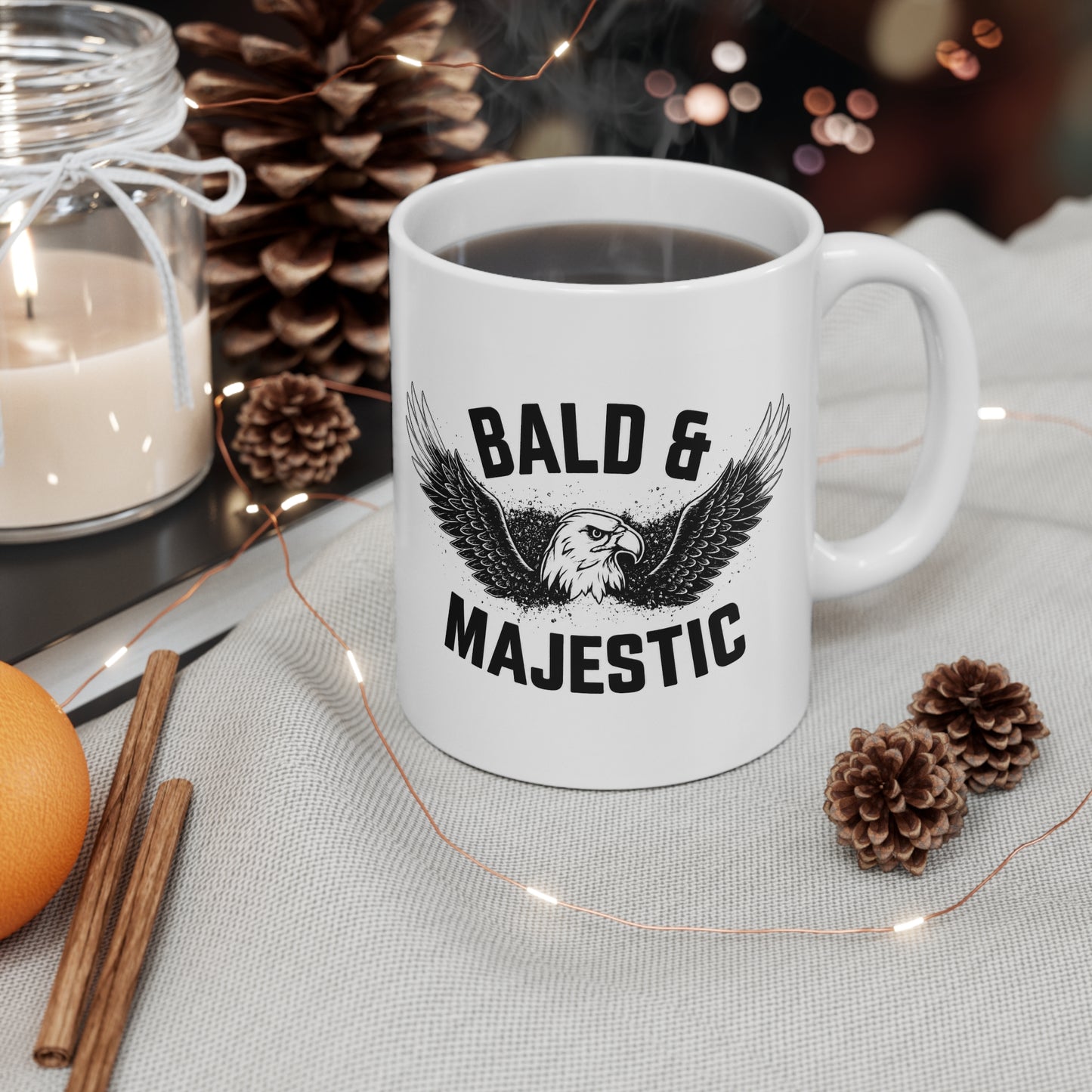 Bald & Majestic 11oz Mug